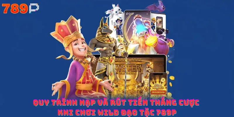 Quy trình nạp và rút tiền thắng cược khi chơi Wild Đạo Tặc 789P